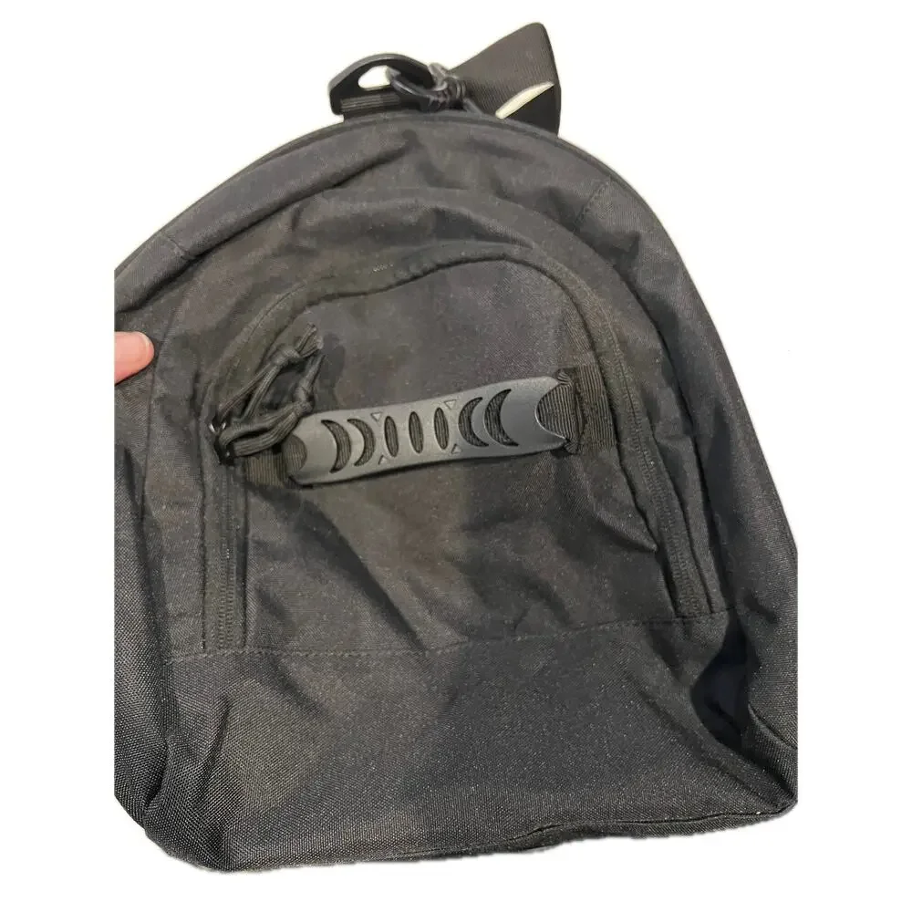 Highland Tactical Canvas Black Duffel 22